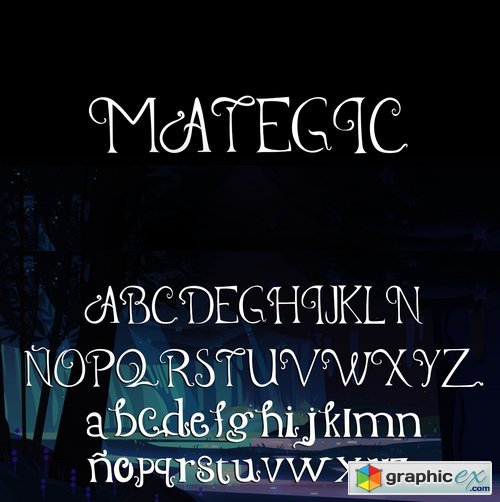 MATEGIC Font