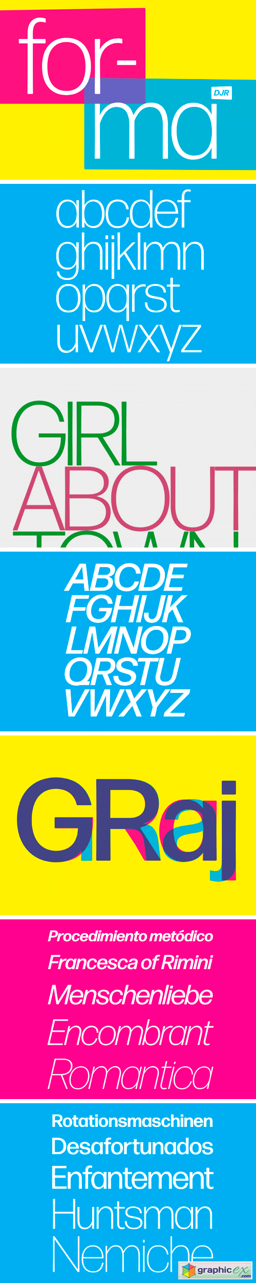 Forma Font Family