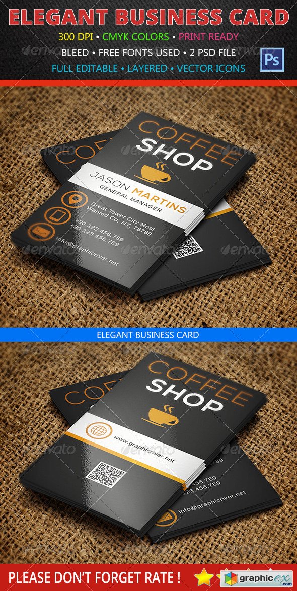 Coffee Business Card 137