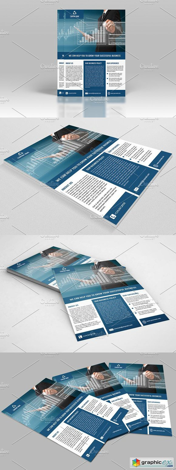 Corporate Flyer Template-V541