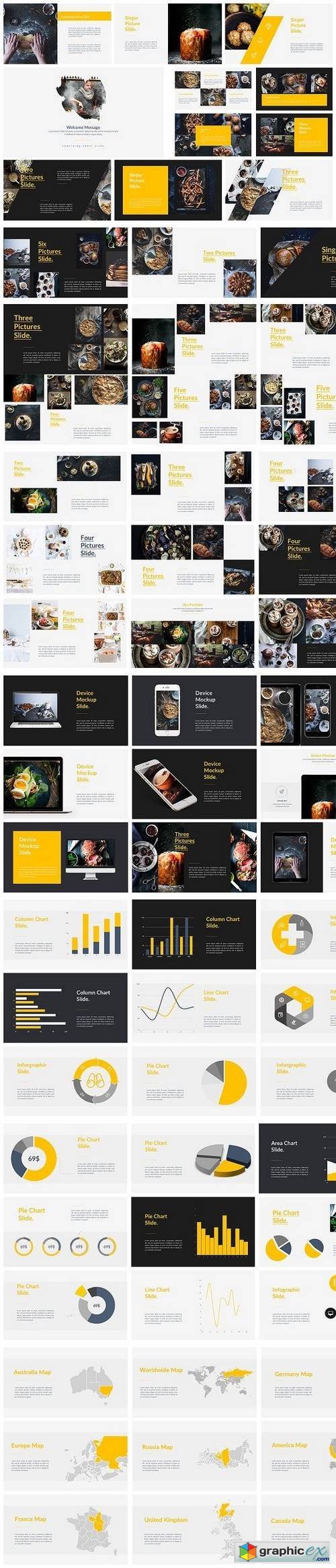 Food Powerpoint Template 1154659