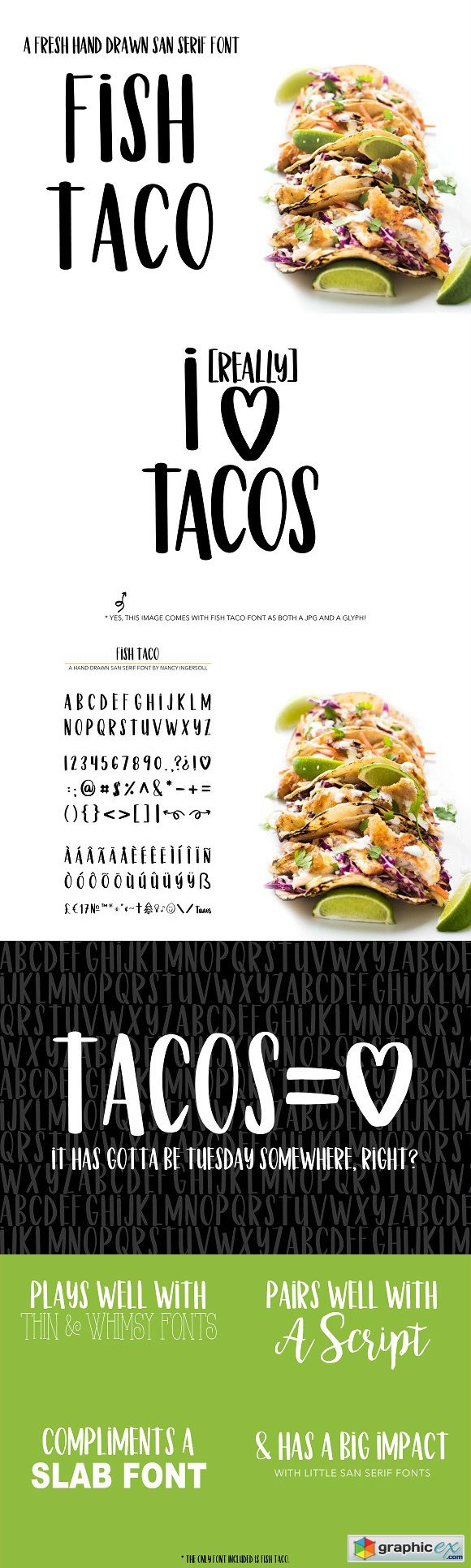 Fish Taco Font
