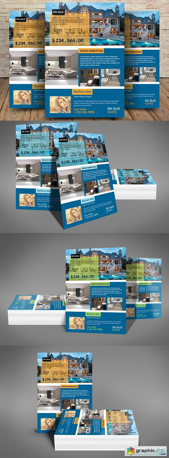 House For Sale Flyer Templates