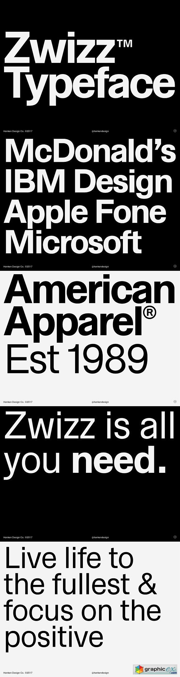 Zwizz Typeface font