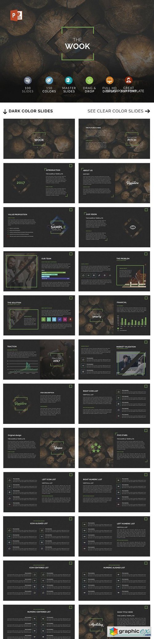 Wook | Powerpoint Template