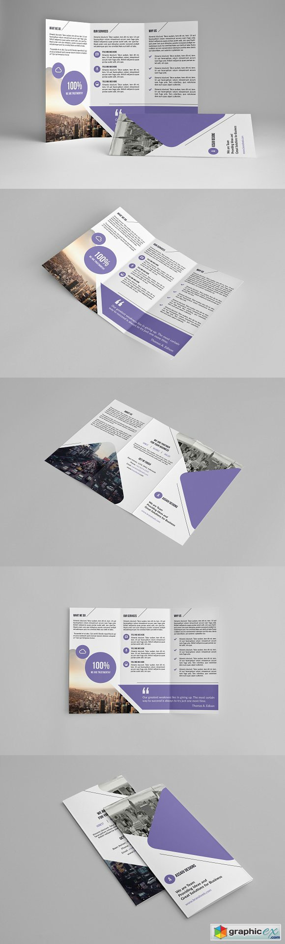 Trifold Brochure Template 1489729