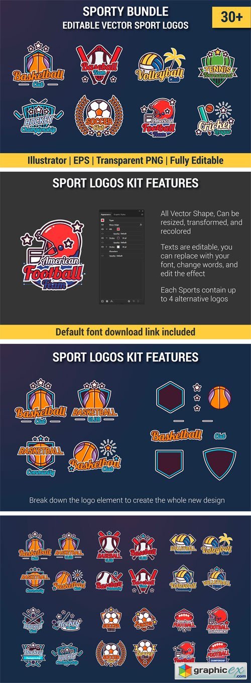 Vector Sports Logo Kit