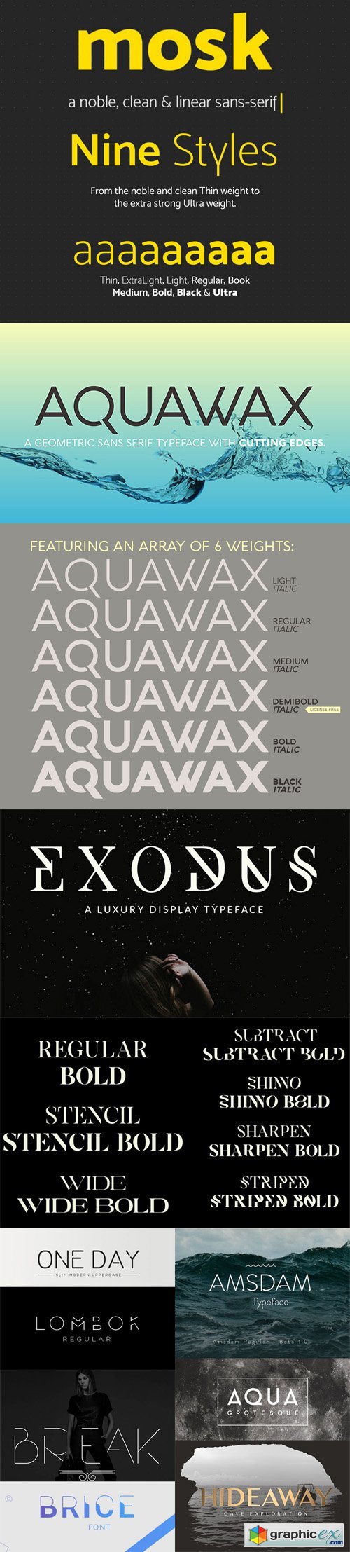 10 Designer Fonts Collection For [2016-2017]