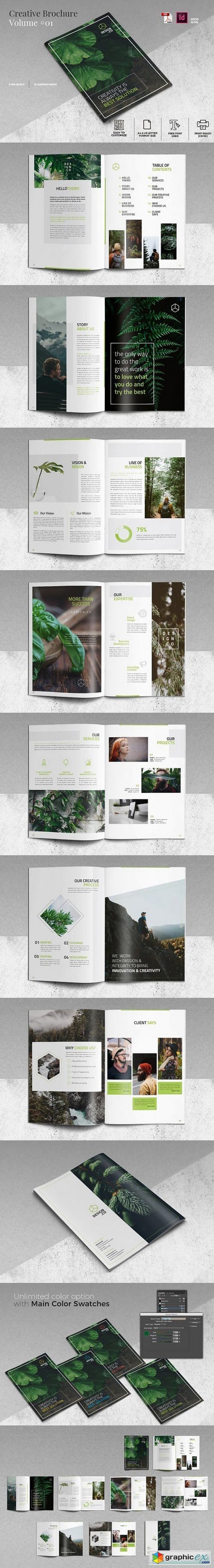 Creative Brochure Template Vol. 01