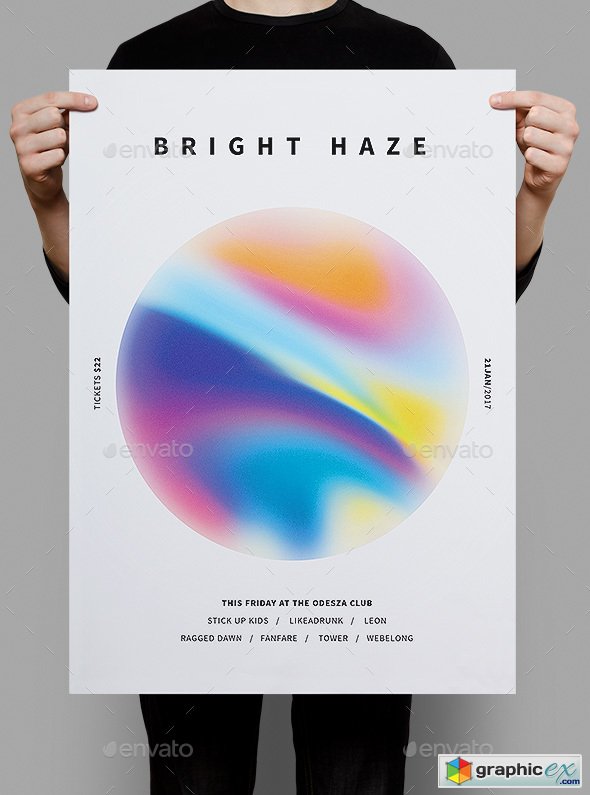 Bright Haze Poster & Flyer