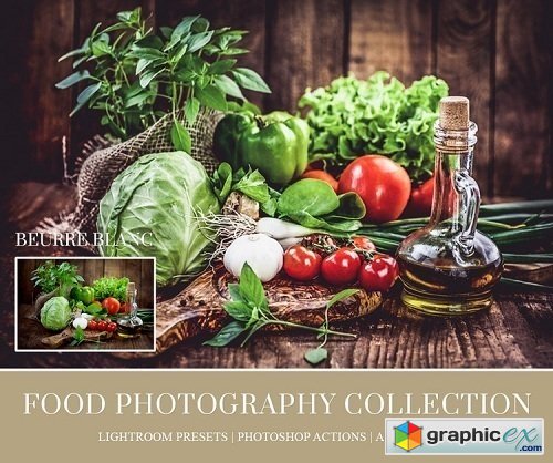 Food Lightroom Presets, Photoshop Actions and ACR Presets