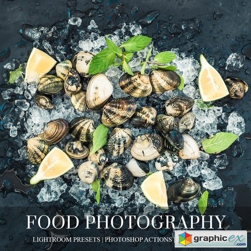 Food Lightroom Presets, Photoshop Actions and ACR Presets