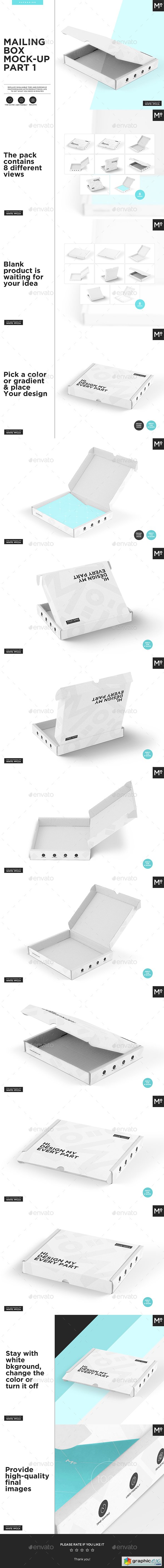 Mailing Boxes Mock-up Part 1
