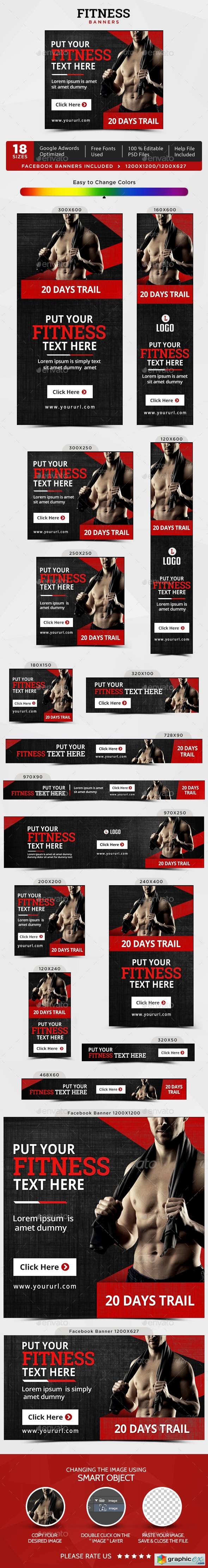 Fitness Banners 17230394