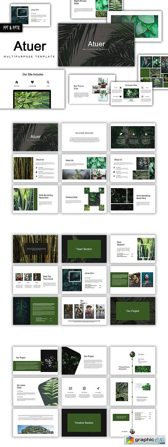 Atuer Powerpoint Template