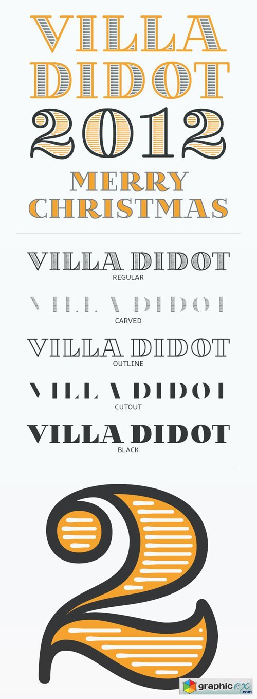 Villa Didot Font Family