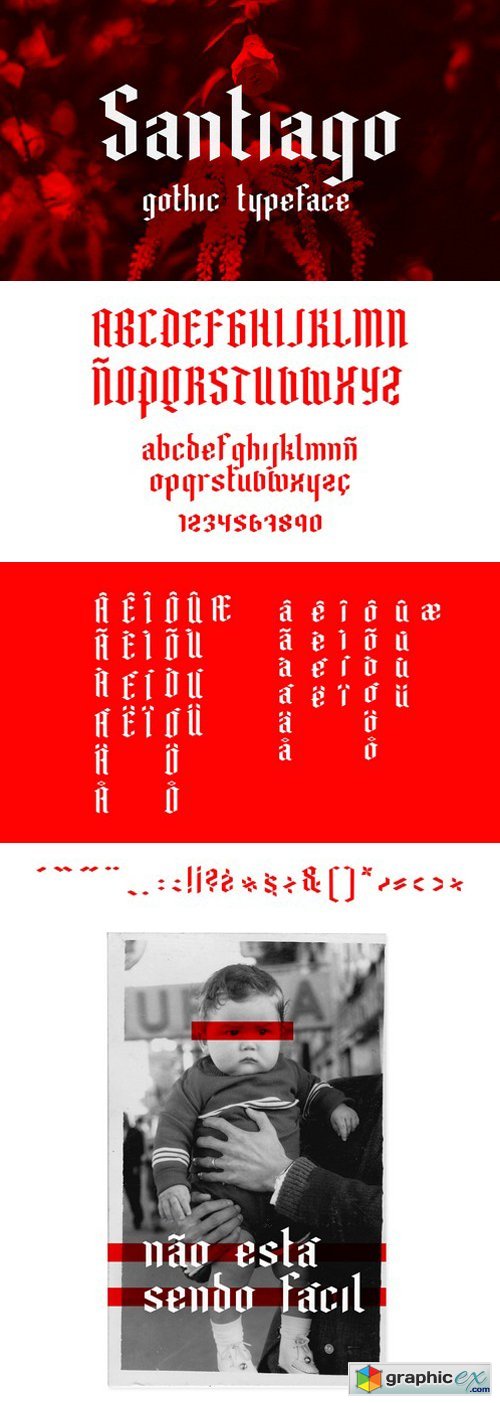 Santiago Typeface