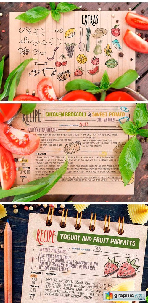 Recipe Daily Font