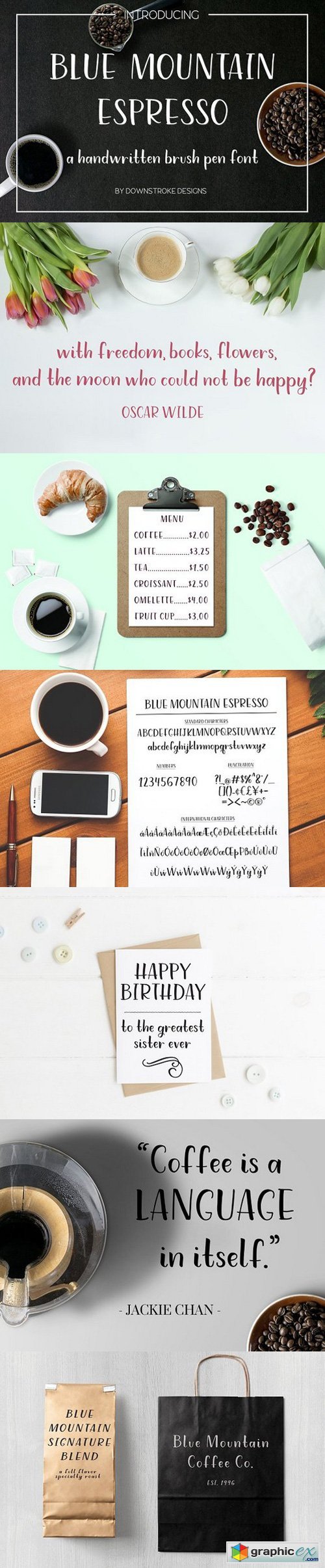 Blue Mountain Espresso Font