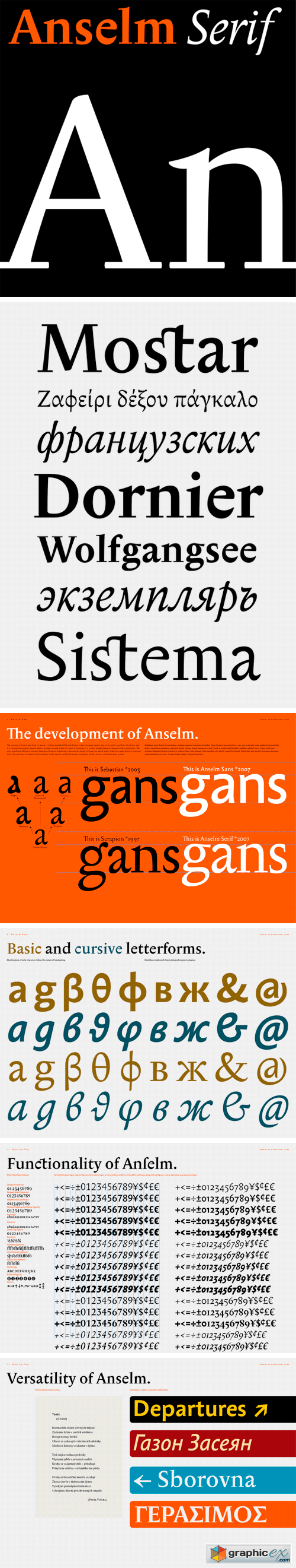 Anselm Serif Font Family