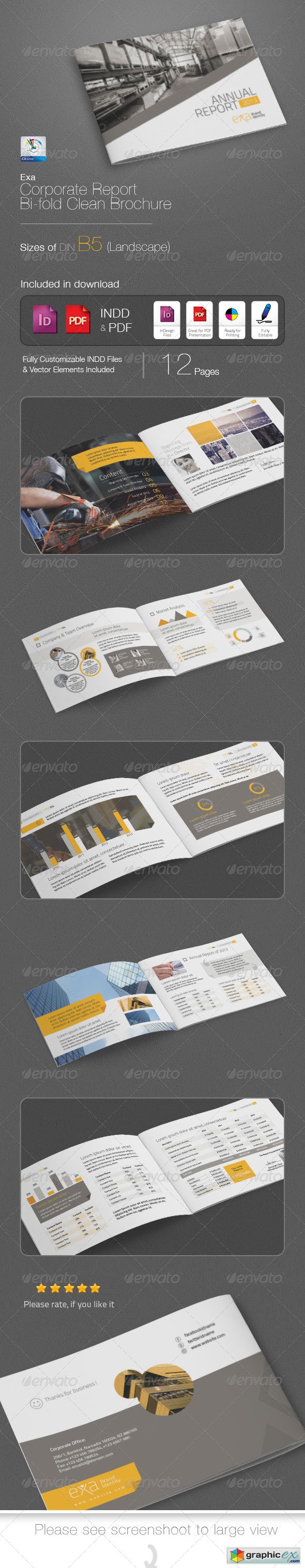 Exa Business Report B5 Brochure