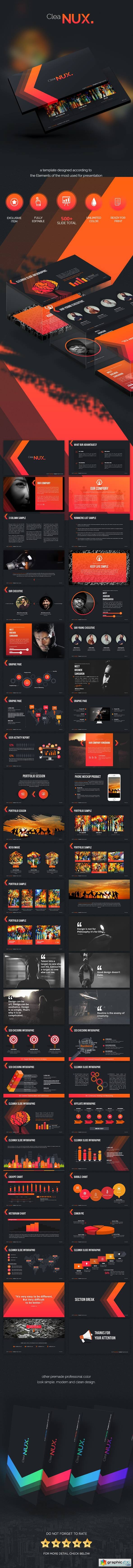 Cleanux - Powerpoint Presentation Template