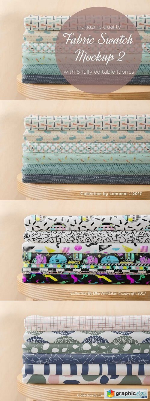 Download Fabric Collection Mock Up 2 » Free Download Vector Stock Image Photoshop Icon