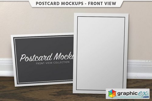 Postcard Mockup Bundle