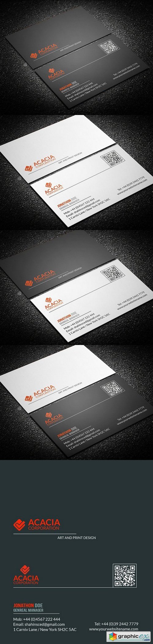 Double Sided Business Card