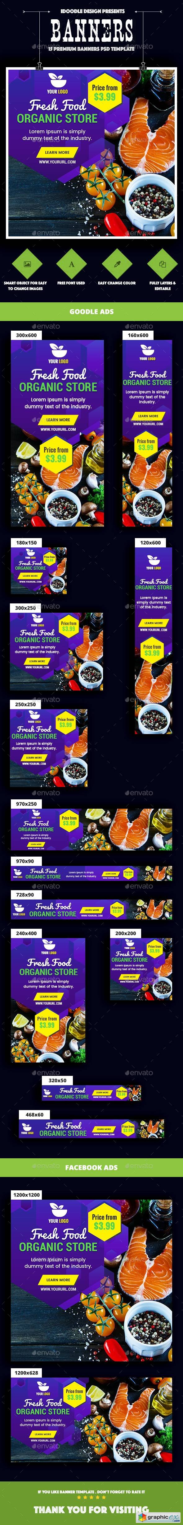 Food & Restaurant Banners Ad