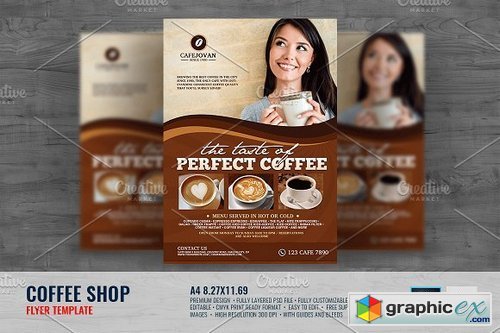 Coffee Shop Flyer 1493855