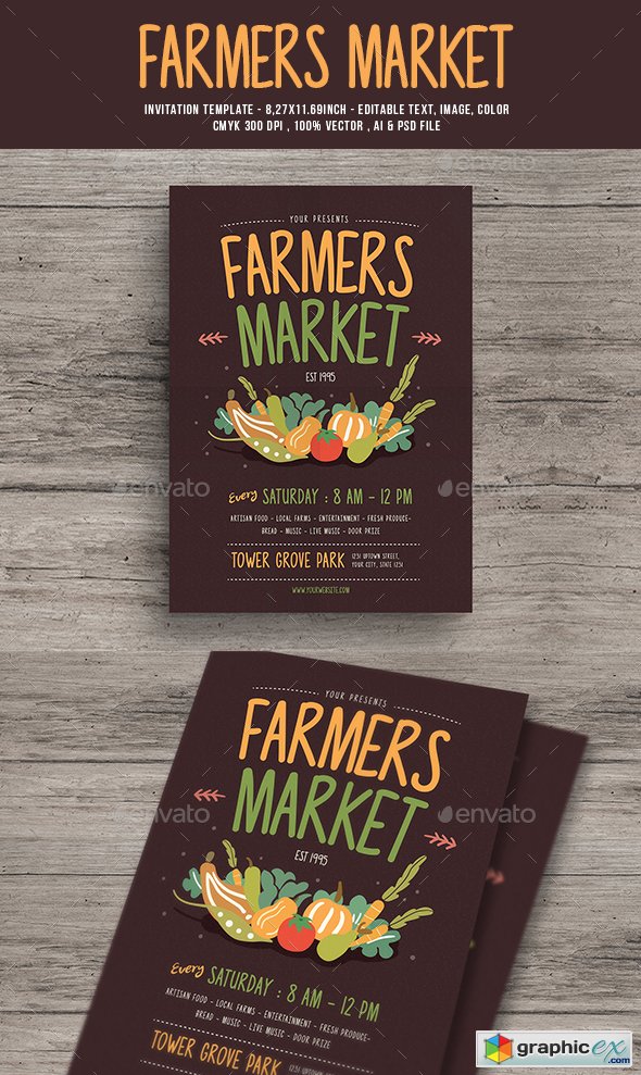 Farmer's market Flyer