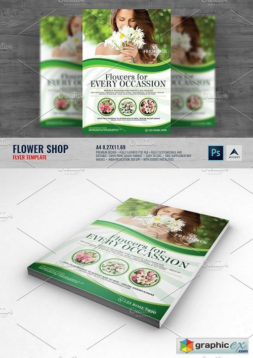 Flower Shop Flyer 1493783