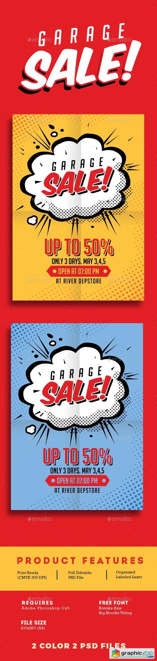 Garage Sale Flyer 16273674