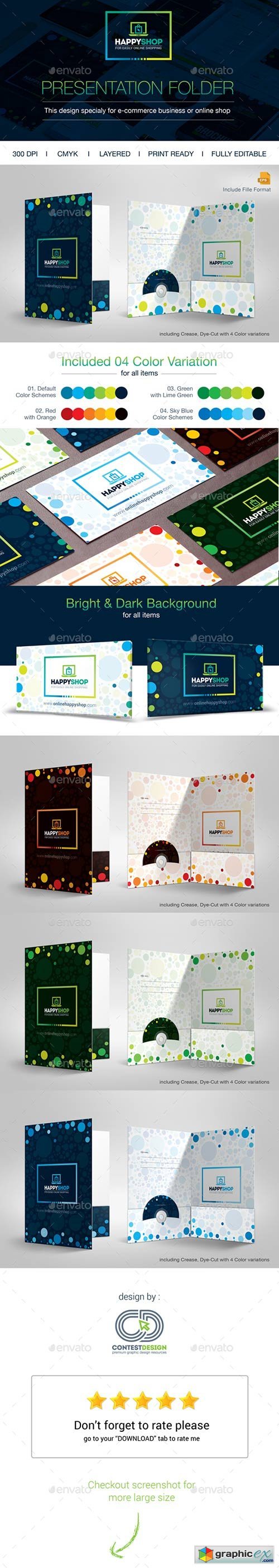 HappyShop : Presentation Folder