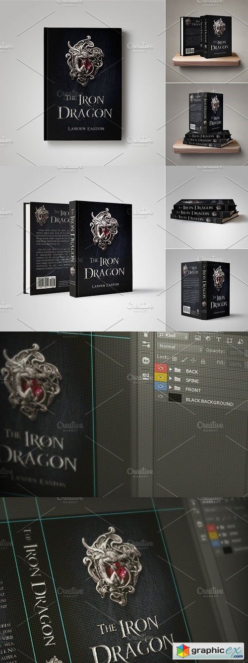 Customizable Book Cover Template 07