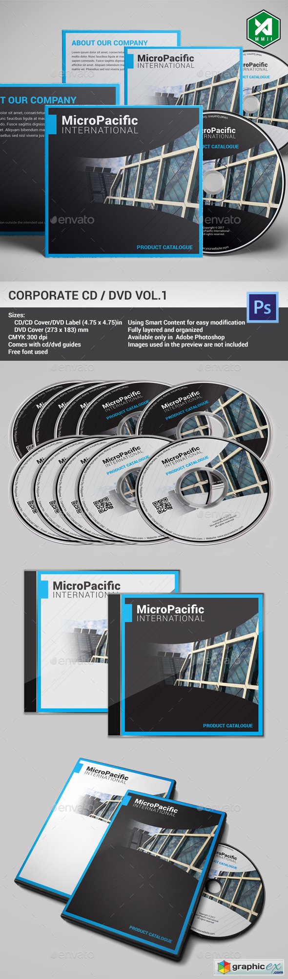 Corporate CD / DVD Template Vol 1