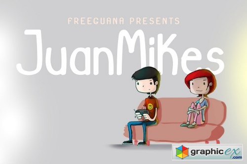 JuanMikes - Comic Font