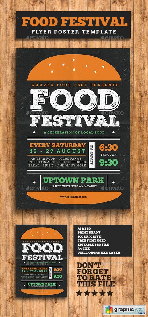 Food festival flyer 16192551