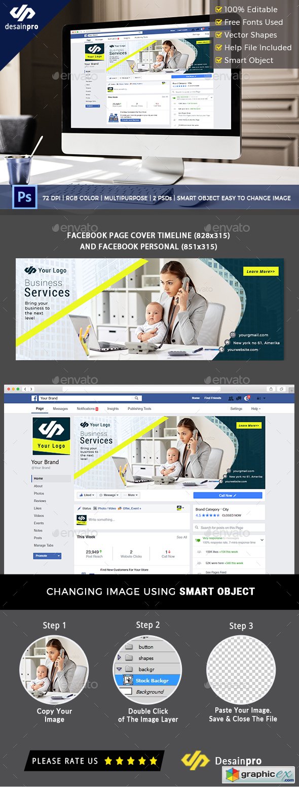 Professional Business Facebook Cover