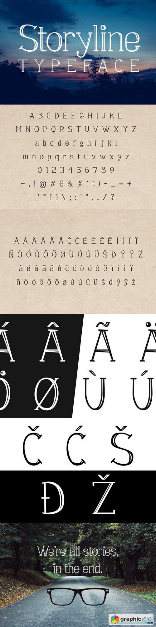 Storyline typeface