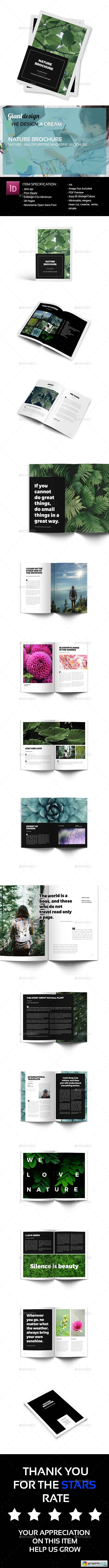 Nature - Multipurpose Magazine Brochure
