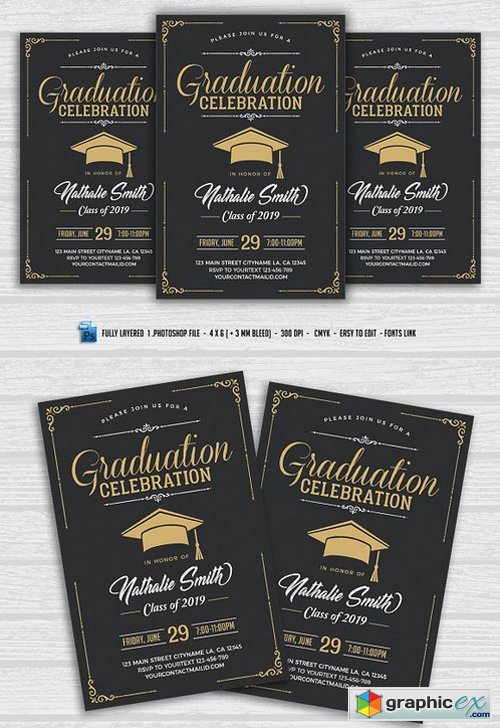Graduation Celebration Flyer