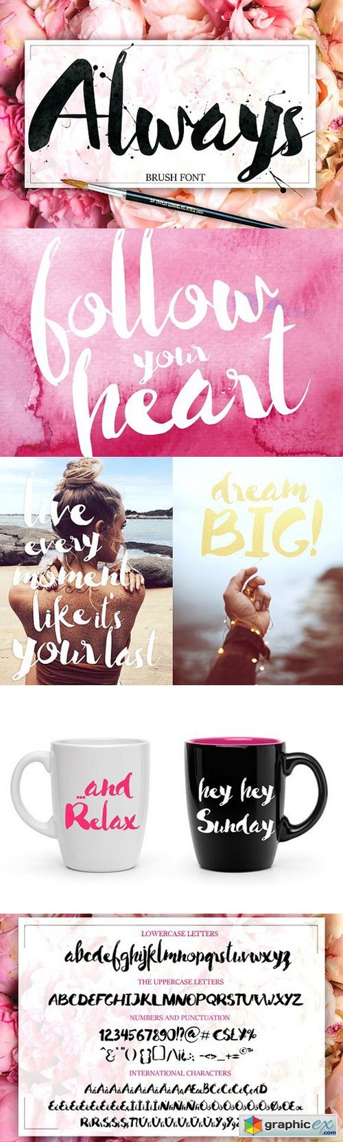 Always Brush Script Font