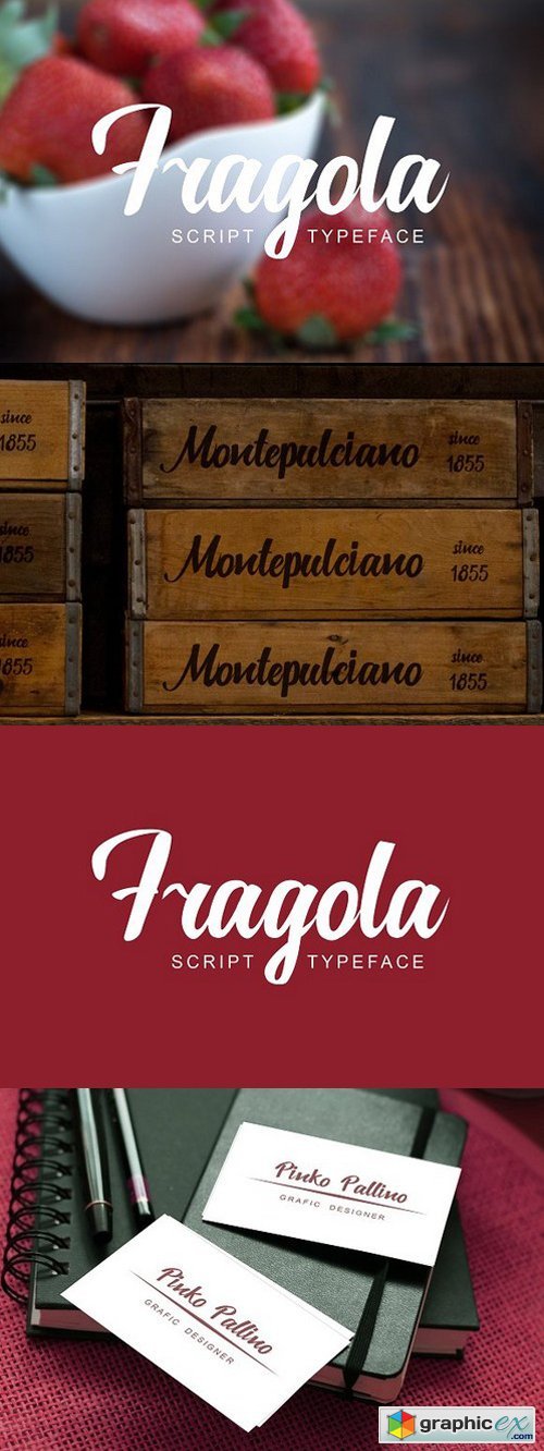 Fragola Script Font