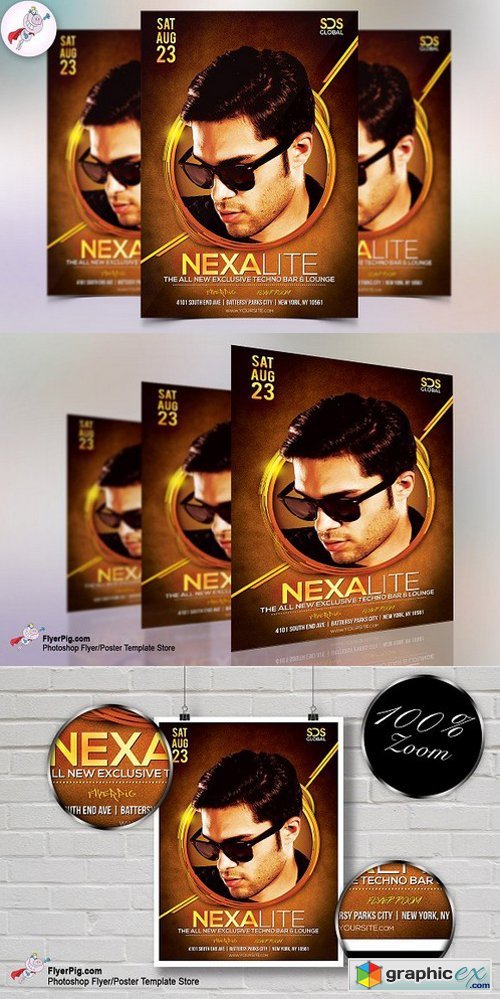 NexaLite Club Flyer Template