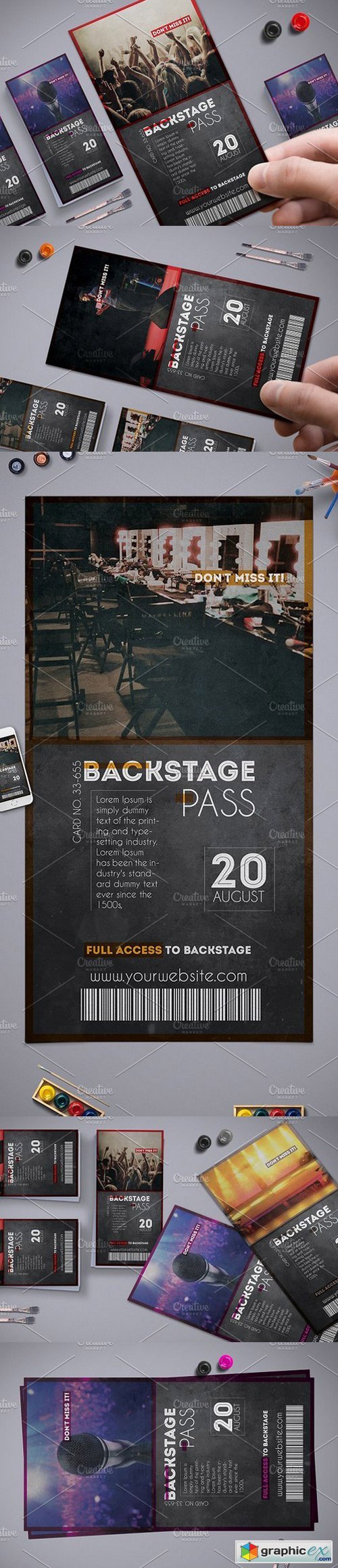 Multipurpose Backstage Pass