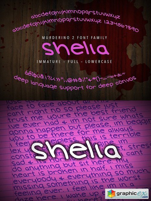 Murderino 2 Shelia Script Typeface