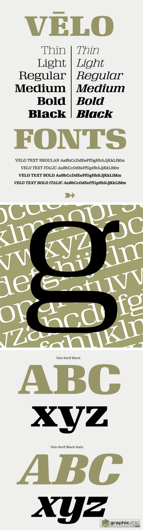 Velo Serif Font Family