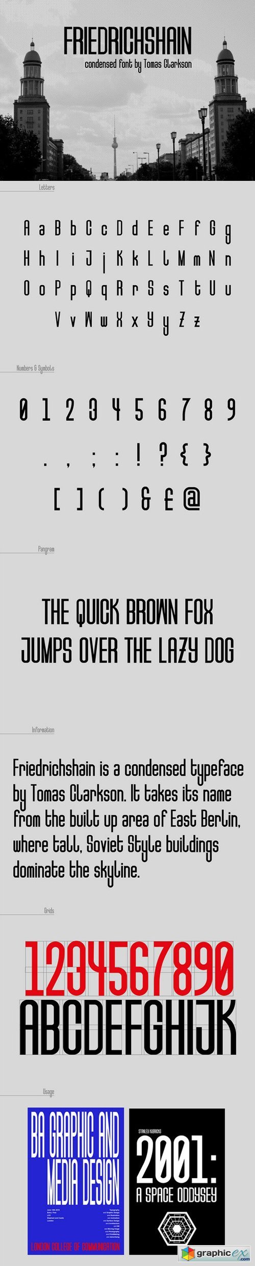 Friedrichshain Typeface